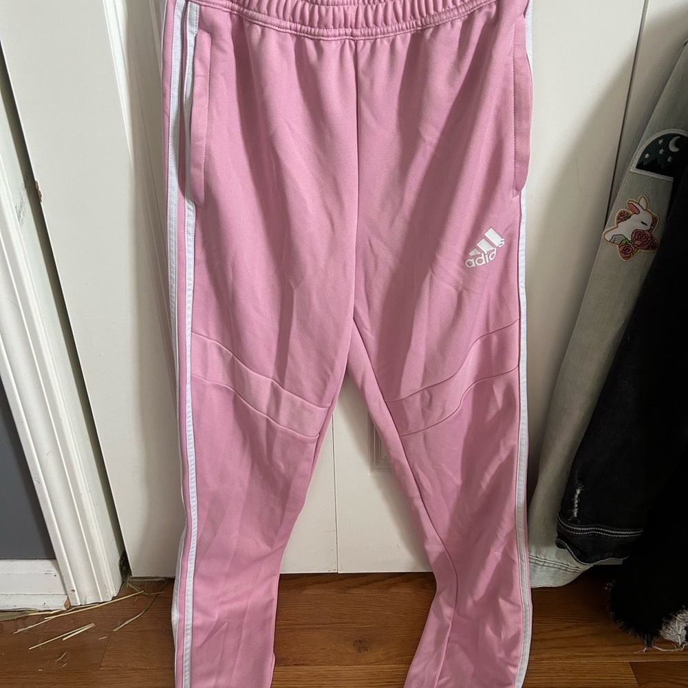 Adidas Kids Light Pink Joggers